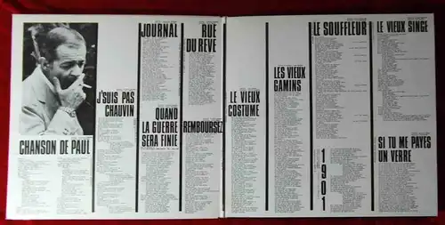 LP Serge Reggiani: Reggiani (Polydor 2473 049) F 1975