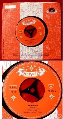 Single Bill Ramsey: Mach keinen Heck-Meck / Souvenirs (Polydor 24 037) D