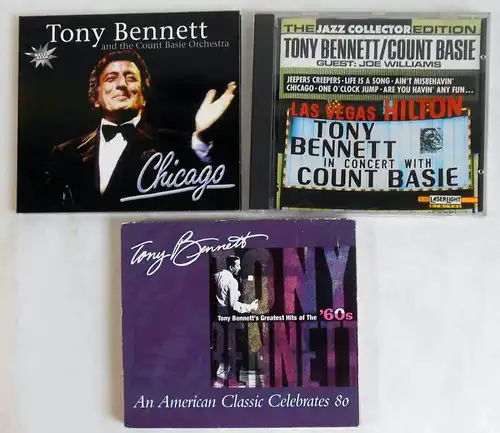 3 CD´s  Tony Bennett   - Sammlung  -