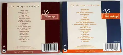 2 CD´s  101 Strings   - Sammlung  -