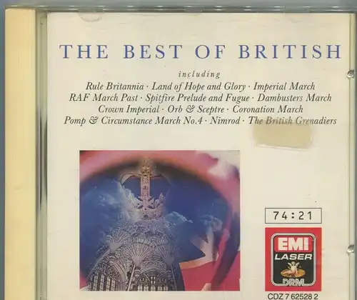 CD Best Of British (EMI Classics Laser Series) 1988