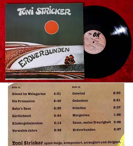 LP  Toni Stricker: Erdverbunden OK 625937 AS) D 1984