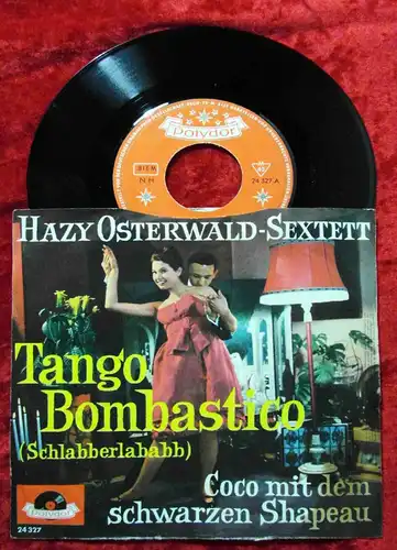 Single Hazy Osterwald Sextett: Tango Bombastico (Polydor 24 327) D
