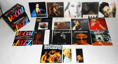 15CD Box Jazz Vocal - Les Chanteuses - The Female Singers - 15 Original Albums -