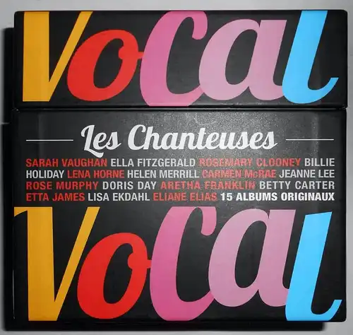 15CD Box Jazz Vocal - Les Chanteuses - The Female Singers - 15 Original Albums -