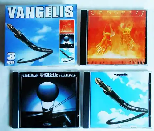 3CD Box Vangelis - 3 Originalalben - (BMG) 2001