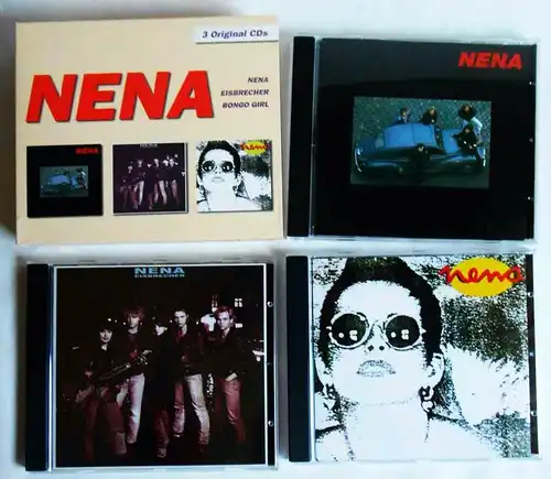 3CD Box Nena - 3 Original Alben - (Sony) 2004