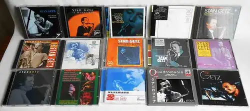 33 CD´s   Stan Getz   - Sammlung  -