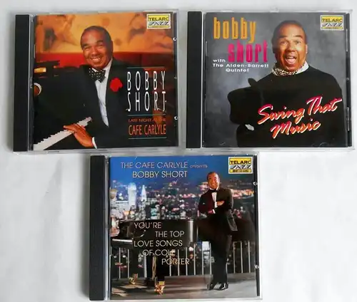 3 CD´s   Bobby Short  - Sammlung  -