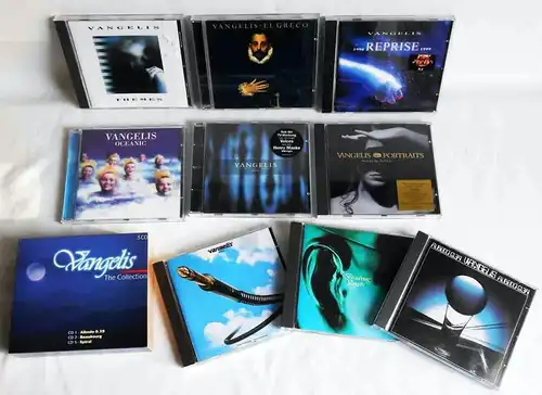 9 CD´s Vangelis  - Sammlung -