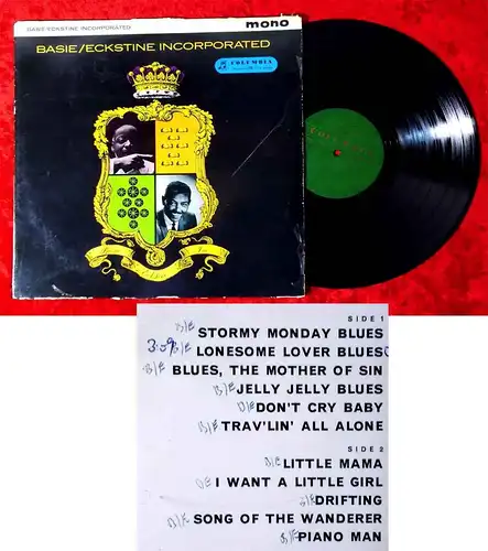 LP Billy Eckstine & Count Basie: Incorporated (Columbia 33SX 1202) UK 1959