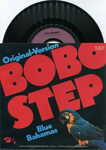 Single Blue Bahamas: Bobo Step (Barclay M 28 140) D 1976