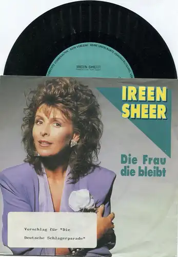 Single Ireen Sheer: Die Frau die bleibt (Dino S 173) D 1990