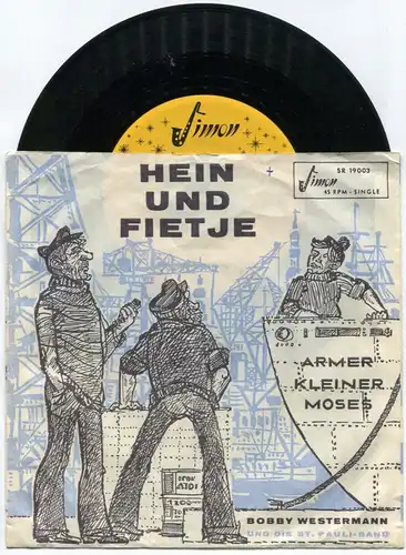 Single Bobby Westermann: Hein und Fietje (Simon SR 19 003) D
