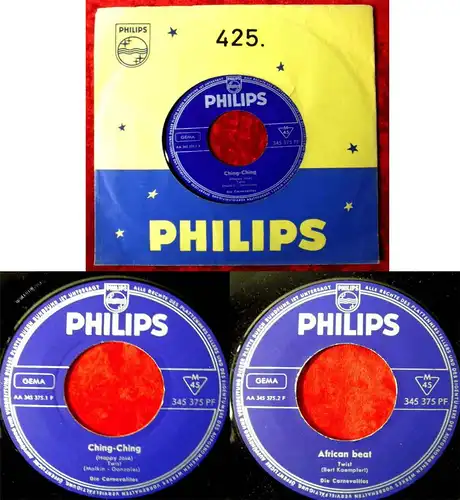 Single Carnevalitos: Ching-Ching (Philips 345 375 PF) D