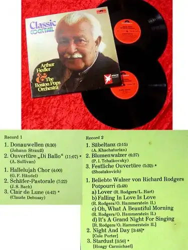 2LP Arthur Fiedler Boston Pops Classic Cocktail