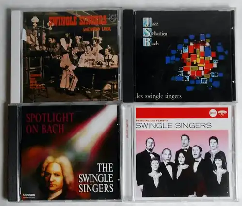 4 CD´s  Swingle Singers    - Sammlung -