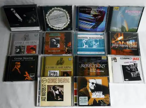 17 CD´s  George Shearing    - Sammlung -