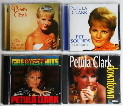 4 CD´s  Petula Clark  - Sammlung -
