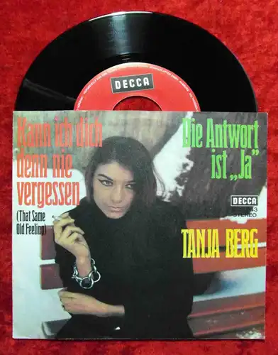 Single Tanja Berg: Kann ich Dich denn nie vergessen (Decca 29 043) D