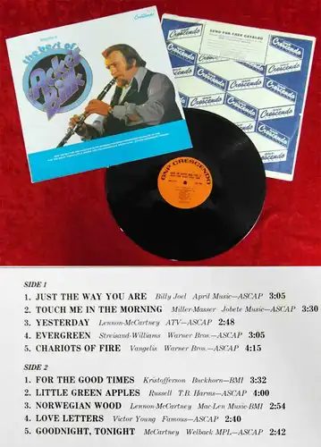LP Best of Acker Bilk Vol. II  (Crescendo GNPS 2171) US