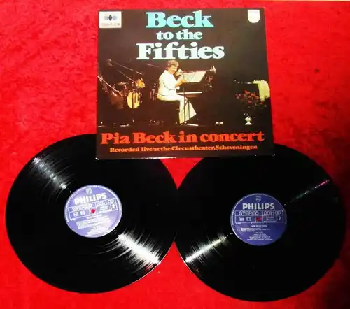 2LP Pia Beck: Beck to the Fifties (Philips 6677 031) NL 1977