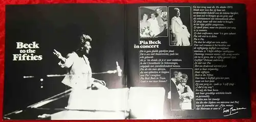 2LP Pia Beck: Beck to the Fifties (Philips 6677 031) NL 1977