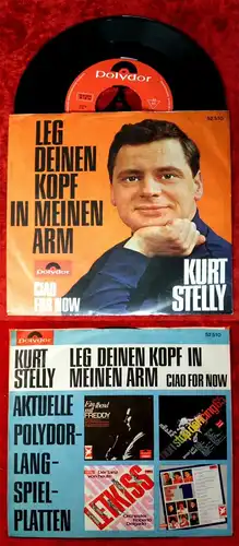 Single Kurt Stelly: Leg Deinen Kopf in meinen Arm (Polydor 52 510) D 1965