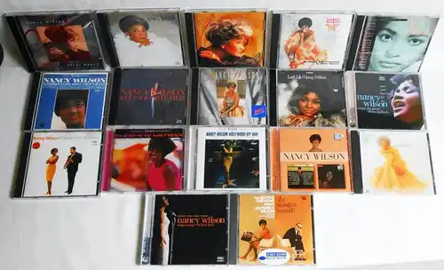 17 CD´s  Nancy Wilson - Sammlung -