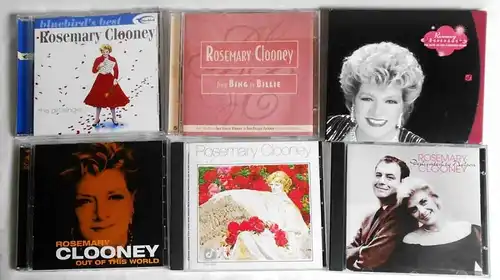 9 CD´s  Rosemary Clooney  - Sammlung -