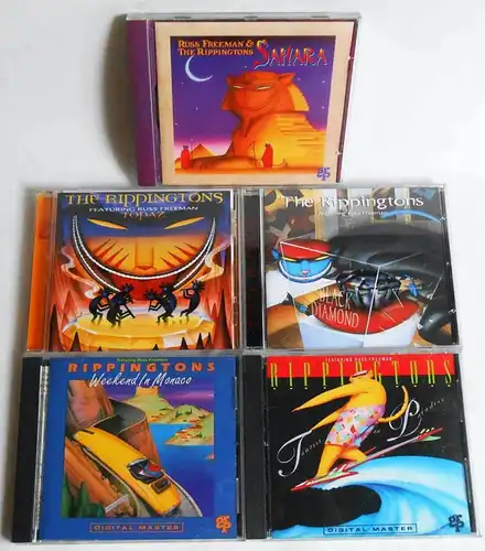 5 CD´s  Rippingtons  - Sammlung -