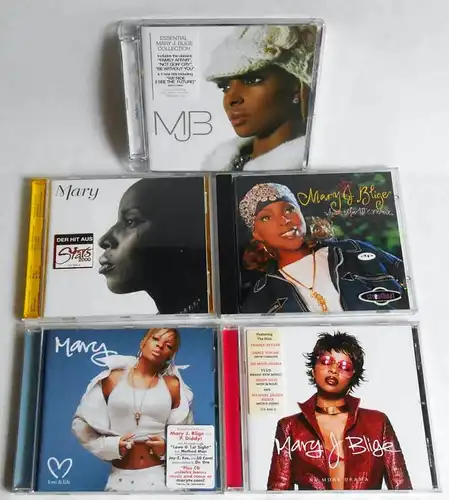 5 CD´s  Mary J. Blige   - Sammlung -