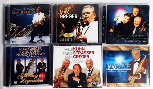 11 CD´s  Max Greger   - Sammlung -