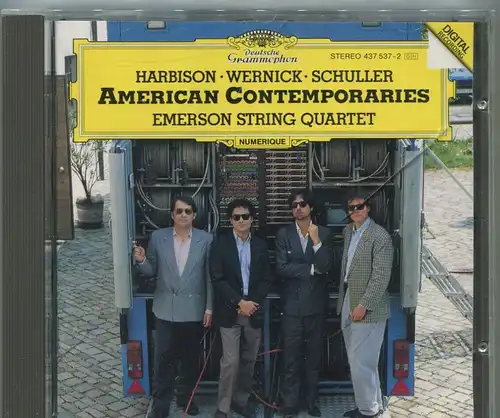 CD Emerson String Quartet: American Contemporaries (DGG) 1993