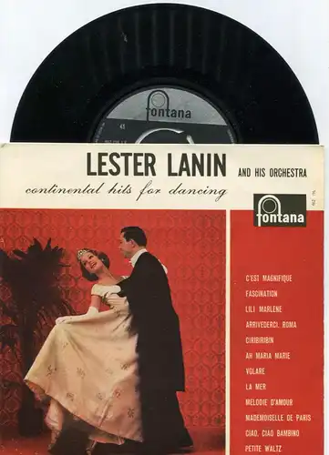 EP Lester Lanin: Continental Hits for Dancing (Fontana 462 196 TE) NL