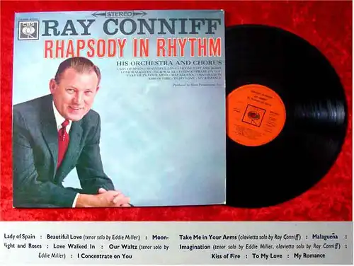 LP Ray Connifff: Rhapsody in Rhythm