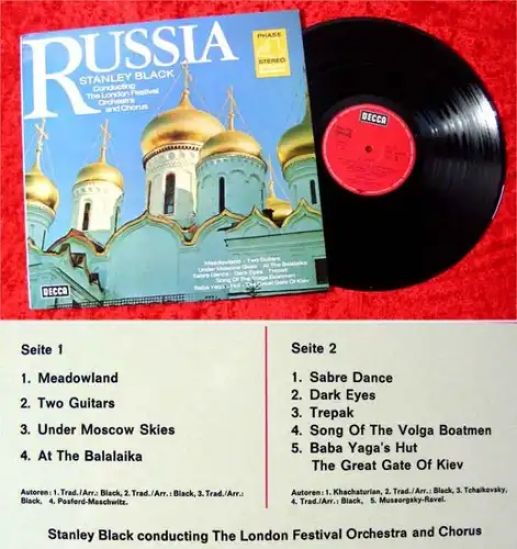LP Stanley Black Russia Decca Phase 4