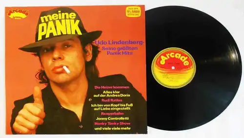 LP Udo Lindenberg: Meine Panik (Arcade ADE G 115) D 1980