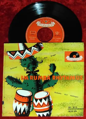 EP Max Greger & Kurt Edelhagen: Im Rumba Rhythmus (Polydor 20 141) D 1956