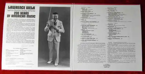 2LP Lawrence Welk: 200 Years of Americna Music (Ranwood R-7002) US