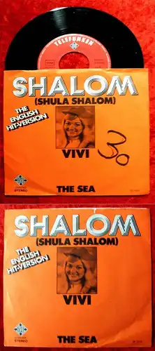 Single Vivi: Shalom / The Sea (Telefunken U 56 283) D 1973