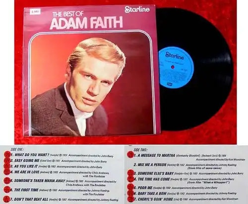 LP Adam Faith The Best of Adam Faith