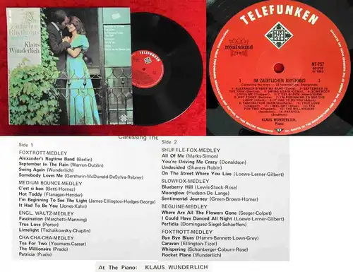 LP Klaus Wunderlich: Im zärtlichen Rhythmus - Crossing The Keys /Australien 1973