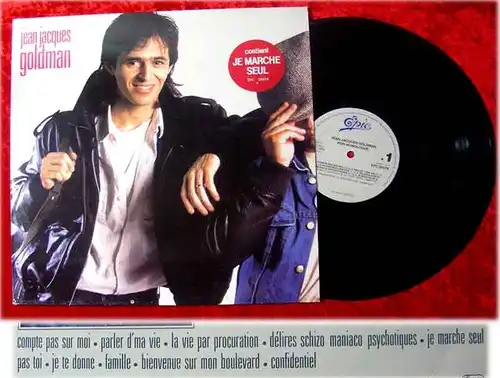 LP Jean Jacques Goldman Non Homologue 1985