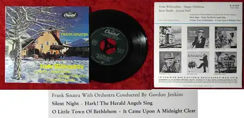 EP Frank Sinatra: Frohe Weihnachten (Capitol K 41 274) D 1957