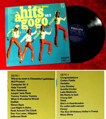 LP Peter Covent: Hits á gogo 68/2 (Philips 844 347 PY) D 1968