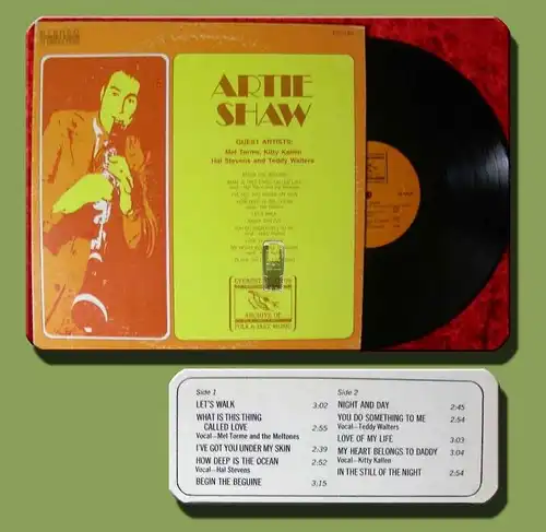 LP Artie Shaw w/ Mel Torme Kitty Kallen Hal Stevens