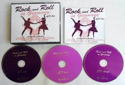 3CD Box Rock´n Roll in Germany - Originalaufnahmen - (M&M) 2010