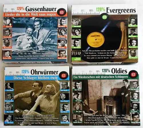 24 CD 120% Gassenhauer / Evergreens / Ohrwürmer / Oldies (Flex) 2006