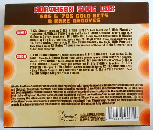 2CD Northern Soul Box 60´s 70´s (Stardust) 2007